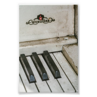 Wulitzer Electric Piano Foto Afdruk