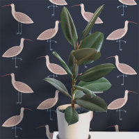 Wulp vogel kustpatroon