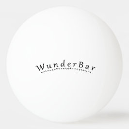 Wunderbar Pingpongballen