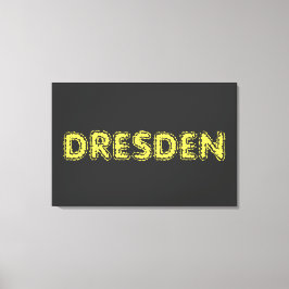 Wunderbares Design für alle Dresdner Canvas Afdruk