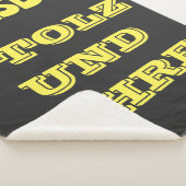 Wunderbares Design für alle Dresdner Sherpa Deken (3/4)