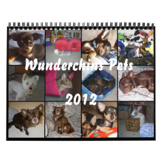 Wunderchins Pets 2012 kalender