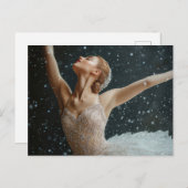 Wunderschöne Ballerina im Tutu Briefkaart (Voorkant / Achterkant)
