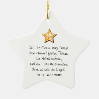 Wunderschönes Hängeornament Keramisch Ornament