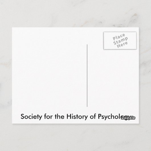 Wundt's Lab Briefkaart (Achterkant)