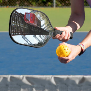 Wuppertal drijvende trein/Wuppertaler Schwebebahn Pickleball Paddle