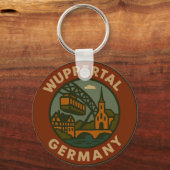 Wuppertal Germany City Art Sleutelhanger (Voorkant)