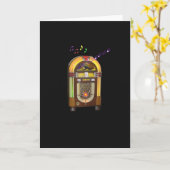 WURLITZER HET WENSKAART VAN DE JUKE-BOX KAART (Gele Bloem)