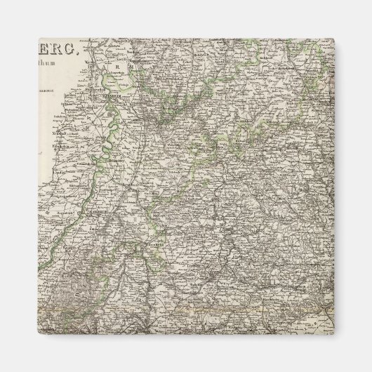 Wurtemberg, Baden Magneet (Voorkant)