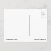 Württemberger Dragoon Briefkaart (Achterkant)