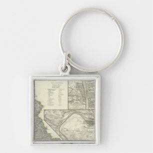 Wurzburg, Beieren, Regensburg Sleutelhanger