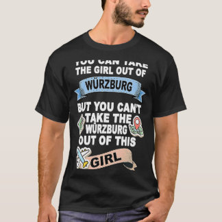 Würzburg-meisje uit Würzburg T-shirt