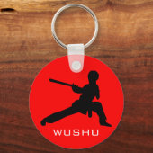 Wushu Personeel Sleutelhanger (Voorkant)