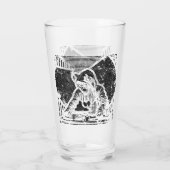 Wutang Cat DJ Style Glas (Achterkant)