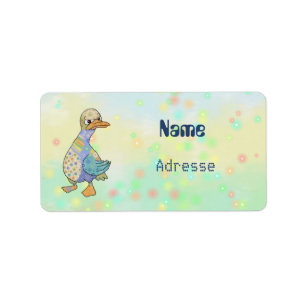 wütende Ente Etiket