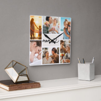 Wuurklok Vierkante Klok