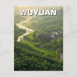Wuyuan Jiangxi China Reizen Briefkaart
