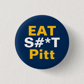 WV knoopspeld - Eet het Pitt  Ronde Button 3,2 Cm