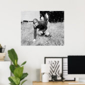 WV Wesleyan Football, 1919 Poster (Thuiskantoor)