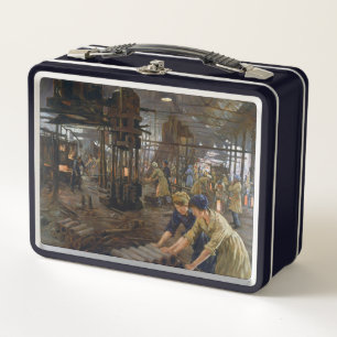 WW1 1918 Vrouwen werken bij een Munitie fabriek