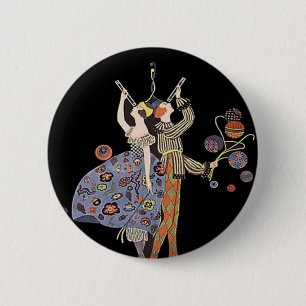 WW1 Art Deco Poster Ronde Button 5,7 Cm