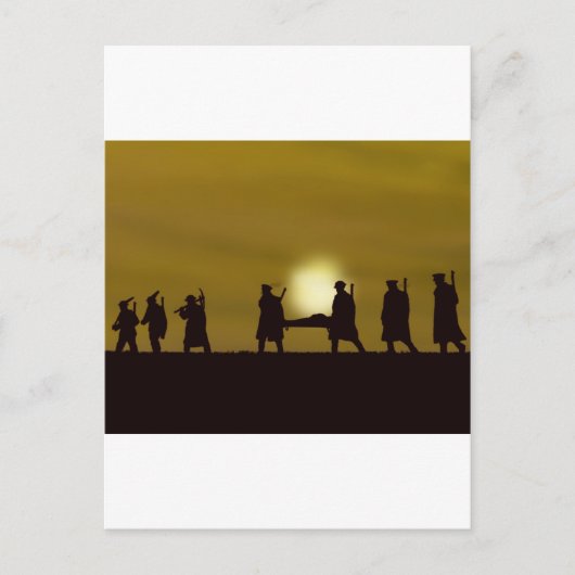 WW1 British Heroes Briefkaart (Voorkant)