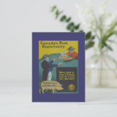 WW1 carte collectrice 1914 CANADA PROPAGANDA (Debout devant)