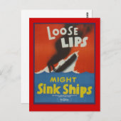 WW1 carte collectrice 1914 CANADA PROPAGANDA (Devant / Derrière)