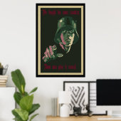 WW1 Duits Poster tegen protesten (Thuiskantoor)
