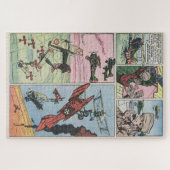 WW1 Fighter Plane Dogfight strippagina Legpuzzel (Horizontaal)
