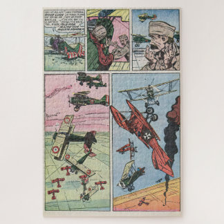 WW1 Fighter Plane Dogfight  strippagina Legpuzzel