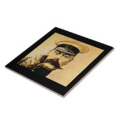 WW1 Lord Kitchener Ceramic Feature Tile. Tegeltje (Zijkant)