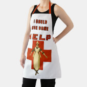  WW1 Nurse Poster Schort (Insitu)