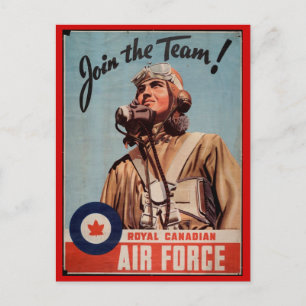 WW1-verzamelaarskaart 1914 CANADA PROPAGANDA Briefkaart