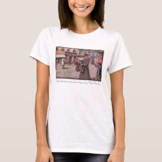 "WW1 Vrouw Mail Carrier" T-shirt