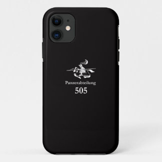 WW2ドイツ軍第505重戦車大隊（ブラック） iPhone 11 HOESJE