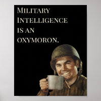 WW2 Army Guy Fab Funny Intelligence