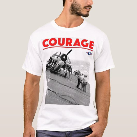 WW2 COURAGE - TBF Avenger T-shirt (Voorkant)