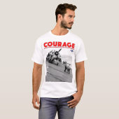WW2 COURAGE - TBF Avenger T-shirt (Voorkant volledig)