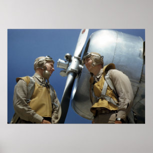 WW2 de Luchtvaart van de marine Poster
