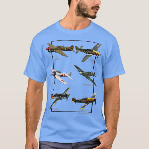 WW2 Gevechtsvliegtuigen Warbirds T-shirt