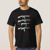 WW2 Iconic Weapons T-shirt (Voorkant)