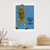 WW2 Leger die Poster rekruteert (Keuken)