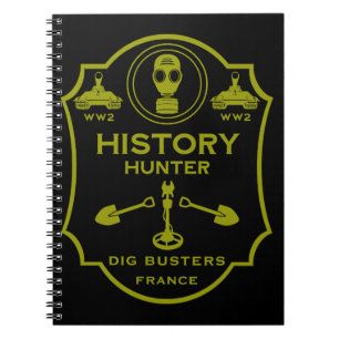 WW2 Loopgraaf Battlefield Metaaldetectie Club Notitieboek