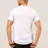WW2 Loopgraaf Battlefield Metaaldetector Tri-Blend Shirt (Achterkant)