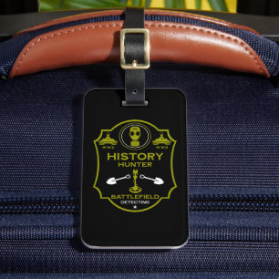 WW2 Loopgraaf Battlefield Metaaldetectorist Bagagelabel