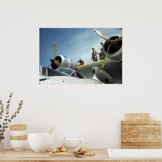 WW2 Luchtvaart Poster (Keuken)