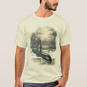 WW2 Onderzeeër Duitse Uboot T-shirt
