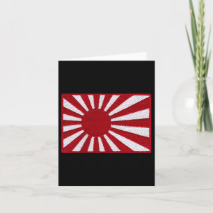 WW2 Oorlogsvlag Japan Vlag Borst Retro Patch Kaart