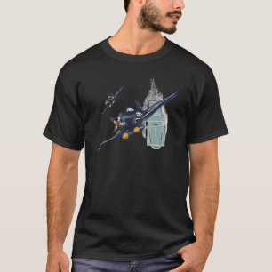 Ww2 Planes Warplanes Warbird F4u Corsair Vliegtuig T-shirt